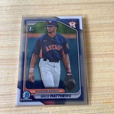 Brice Matthews 2024 Bowman Chrome Prospects #BCP-69 1st Bowman B-16