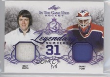 2019-20 Leaf ITG Used Purple Spectrum 9/9 Billy Smith Grant Fuhr #LN-06 HOF 0f4