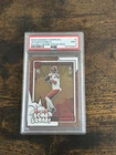 2024 Panini Clearly Donruss Jayden Daniels Bomb Squad Red #2 /99 Rookie PSA 9