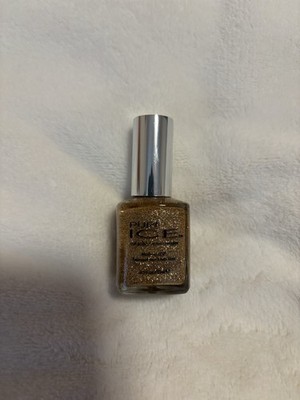 Pure Ice Nail Color BARE IT ALL Gold Sparkle Vintage Y2K Discontinued
