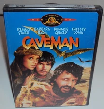 Caveman DVD 1981 Ringo Starr, Dennis Quaid, Shelley Long, Barbara Bach MGM Movie