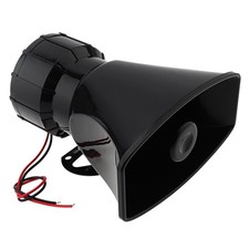 Wired Alarm Siren Horn Dc 12v 100w Electronic Alarm Horn Siren For Carmotor...