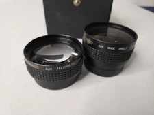 Minolta Hi-Matic AF2-M Telephoto & Wide Angle Lens Kit | Vintage Lens HiMatic