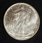 1990 American Silver Eagle 1 oz .999 Fine Silver Uncirculated