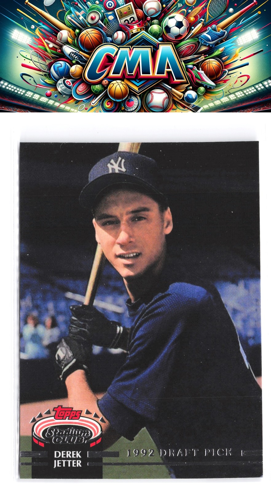 2021 Stadium Club #SCG-25 Derek Jeter Stadium Club Greats