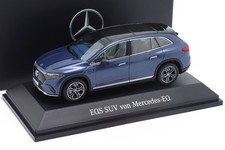 Mercedes-Benz EQS (X296) azul sólido 1:43 Spark