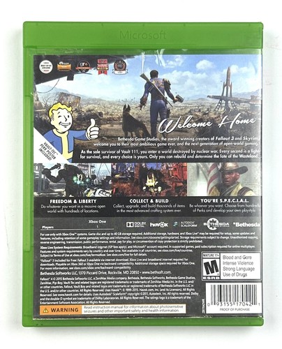 Fallout 4 Microsoft Xbox One Game - Picture 3 of 3