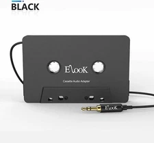 Caset With Aux Cable Adapter Jack Converter for Car Tape Player