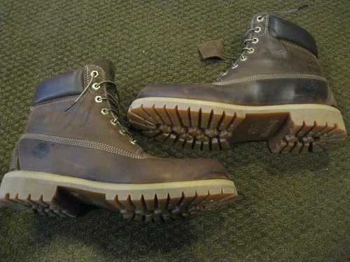 Timberland Anniversary Waterproof Brown Leather Mens 6\