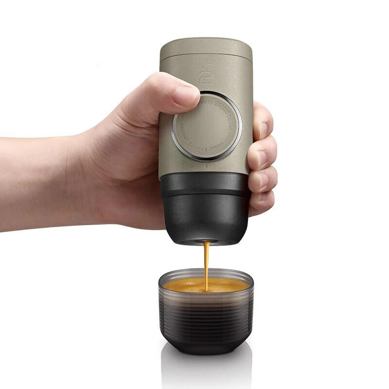 Minipresso NS2 cafetière portable au design élégant et finition gris basalte