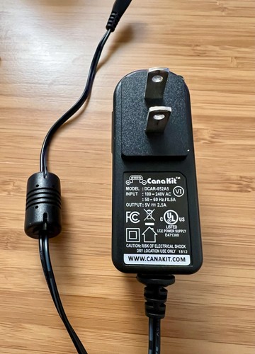 Raspberry Pi Zero W + Power Supply + Heatsink Case - Afbeelding 5 van 5