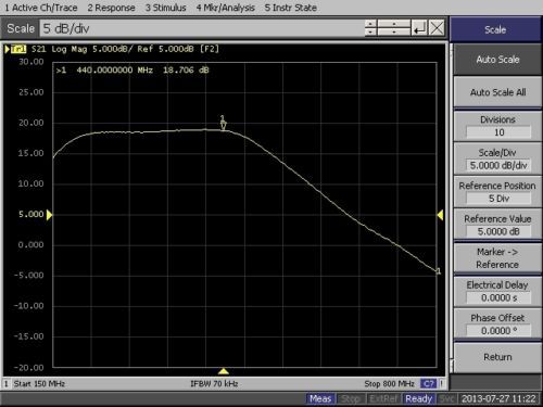 433MHz Low Noise Amplifier LNA 400MHz~470MHz frequency - Picture 7 of 7