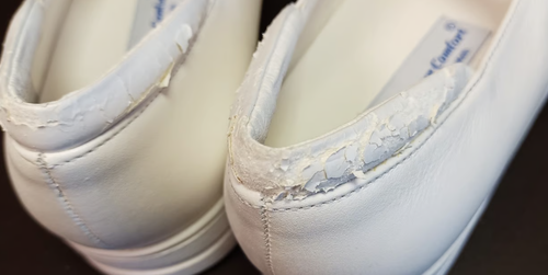 24 Hour Comfort Women's Wide Width Leather Mary Jane Shoes **** Read Description - Picture 4 of 7