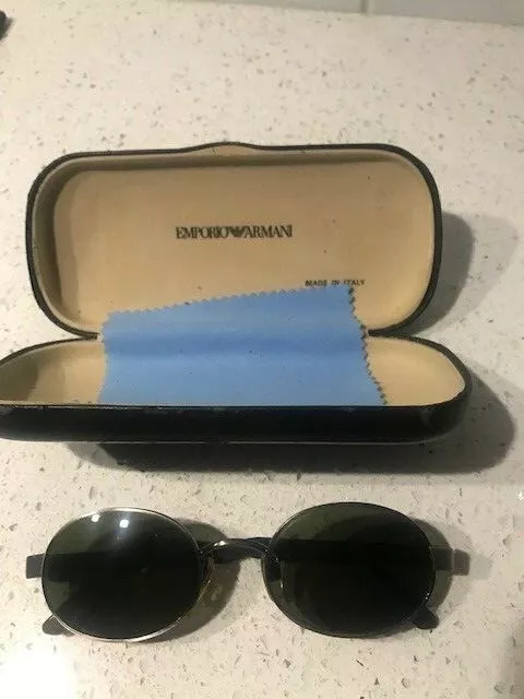 Emporio Armani Vintage Sunglasses 066S 965 135 (and case) Made in Italy