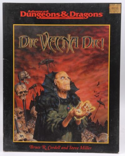 AD&D 2nd Ed Die Vecna Die G+ Bruce Cordell, et al  TSR - Picture 1 of 1