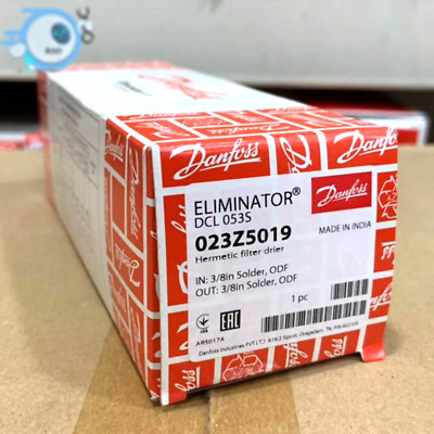 1PCS LOT- Danfoss 023Z5019 Hermetic filter drier DCL 053S,3/8in ODF- NEW~