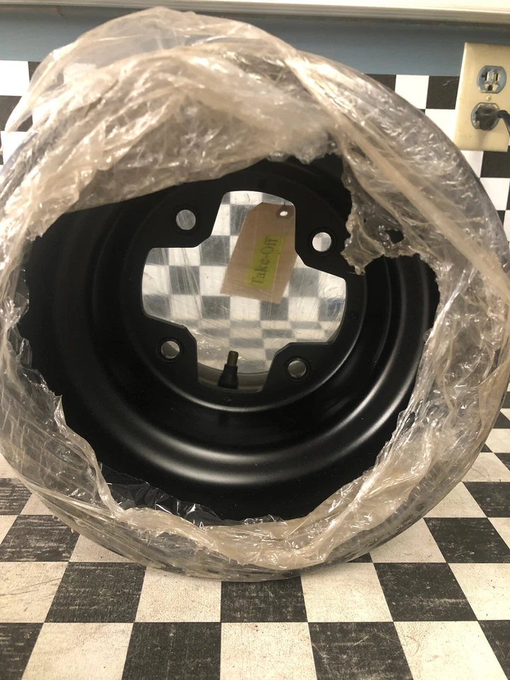 Llanta trasera negra Can-Am DS90 X 2010-2020 OEM 8x8,5 Foto 2 de 4