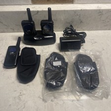 Pair 2 Midland BR777-2CK Blue Star Communications Business Radio UHF LCD screens