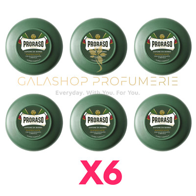 X6 Soap Proraso Refreshing 5.1oz Shaving Barber Professional Aftershave