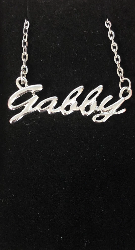 Name Necklace Gabby eBay
