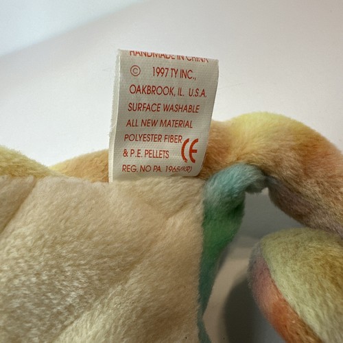 Iggy Ty Beanie Baby Rare Tag Errors 1997 - Picture 5 of 8