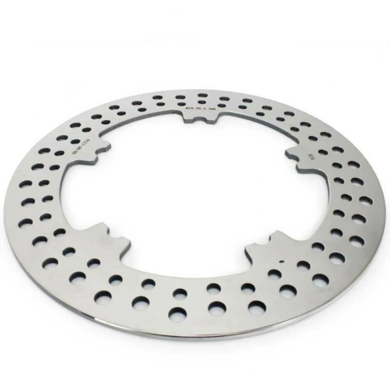 Polish 11.8" Dual Front Brake Rotors for Harley VRSC V-Rod Night Rod Street Rod - Image 3 of 4