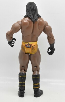 WWE Booker T With Gold Shorts Loose Wrestling Action Figure WWE Booker T With Gold Shorts Loose Wrestling Action Figure