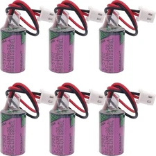 6X for Tadiran TL-5902 battery 3.6V TL5902 Li-ion Battery with Plug