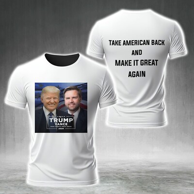 For a Greater Tomorrow   America s Choice: Trump! 2D Shirt Full size S-5XL