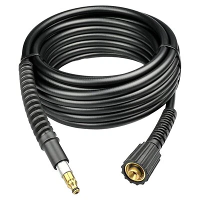 M&M SMARTEK 15m Hochdruckschlauch für Nilfisk, Alto HD-Reiniger mit Quick Connect & 1/2" IG