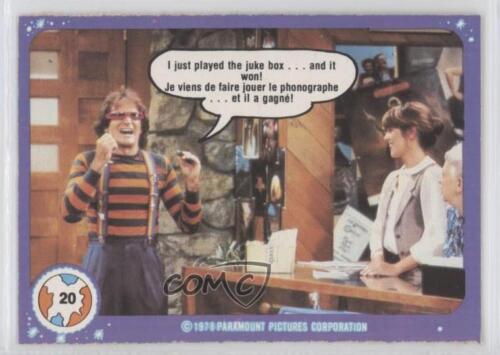 1978 O-Pee-Chee Mork & Mindy I just played the juke box #20 0e3 - Picture 1 of 3