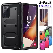 For Samsung Galaxy Note 20/20 Ultra 5G Rugged Hard Case Cover w/Screen Protector