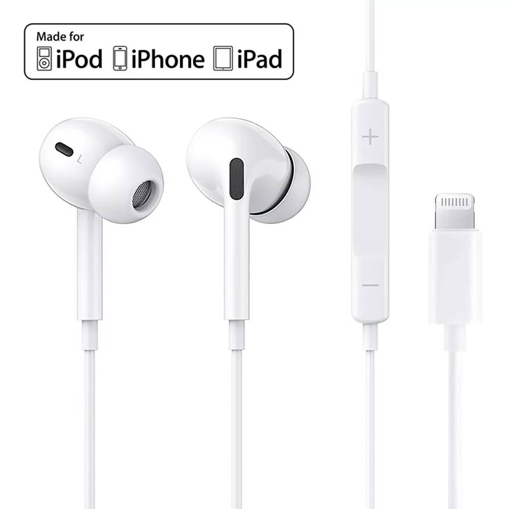  EXECCZO Wired Earphones for iPhone 12 Pro with Microphone and  Volume Control, Active Noise Cancellation Earbuds in Ear Headphones  Compatible with iPhone 8/8plus X/Xs/XR/Xs max/11/12/pro/se : Electronics