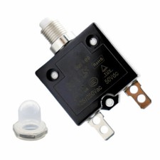 125/250V  Push Button Circuit Breaker Resettable Overload Switch Fuse