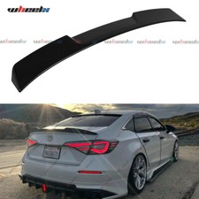 For Honda Civic Sedan 11th 2022 Gloss Black Sport Rear Window Roof Spoiler Wing