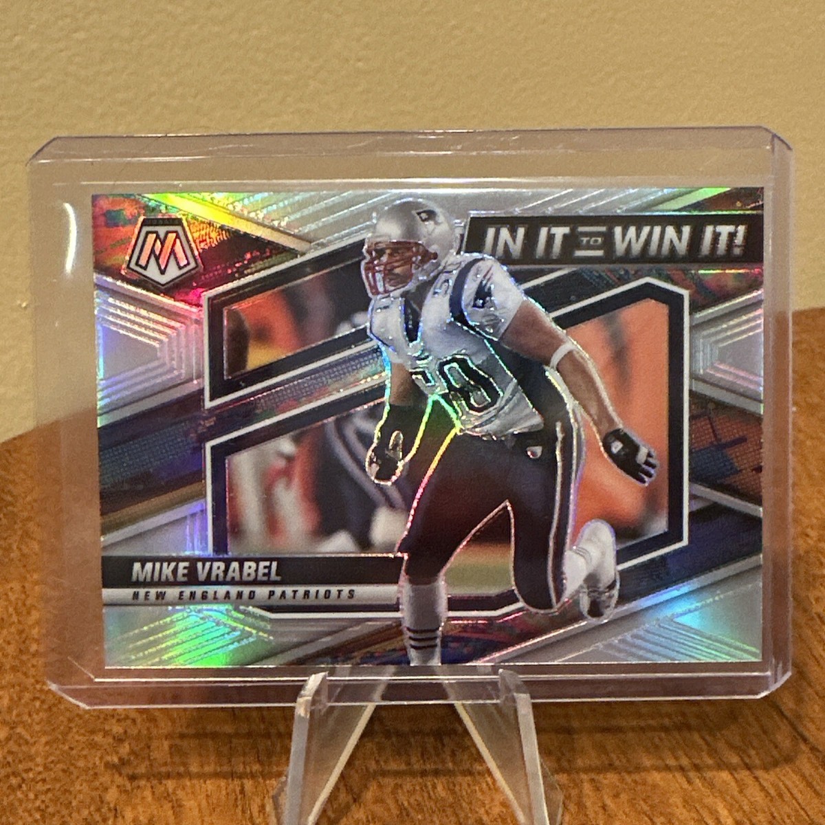 Mike Vrabel 2022 Mosai #SB-14 In It To Win It Silver Prizm NE