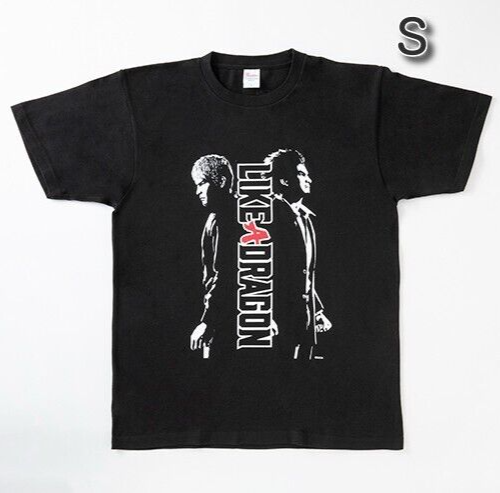 Ryu Ga Gotoku LIKE A DRAGON T-shirts S size Kazuma Kiryu Kasuga