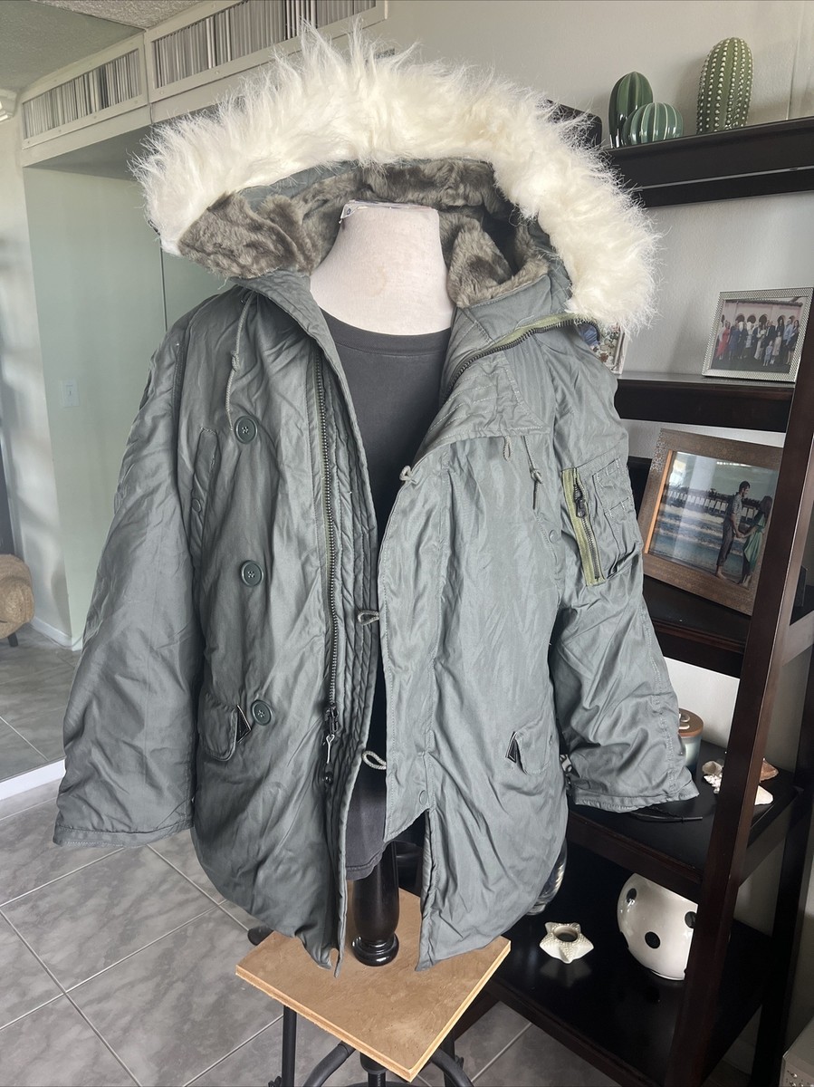 USAF N-3Bパーカ　’83年　MIL-P-6279J　サイズSMALL Vintage Minty Original Mil 1983 USAF N-3b Milp6279j Jacket