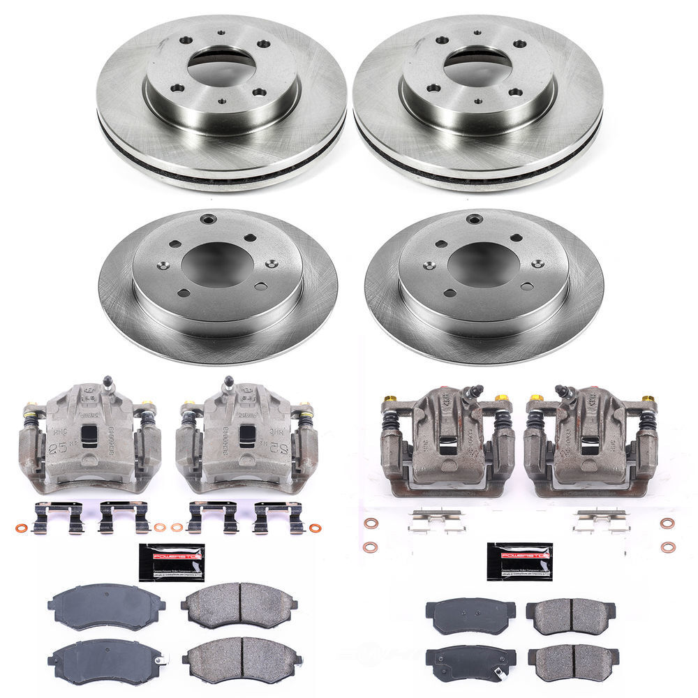 PowerStop Brake Kit | 2001–2006 Hyundai Santa Fe (KCOE5250) main image 1
