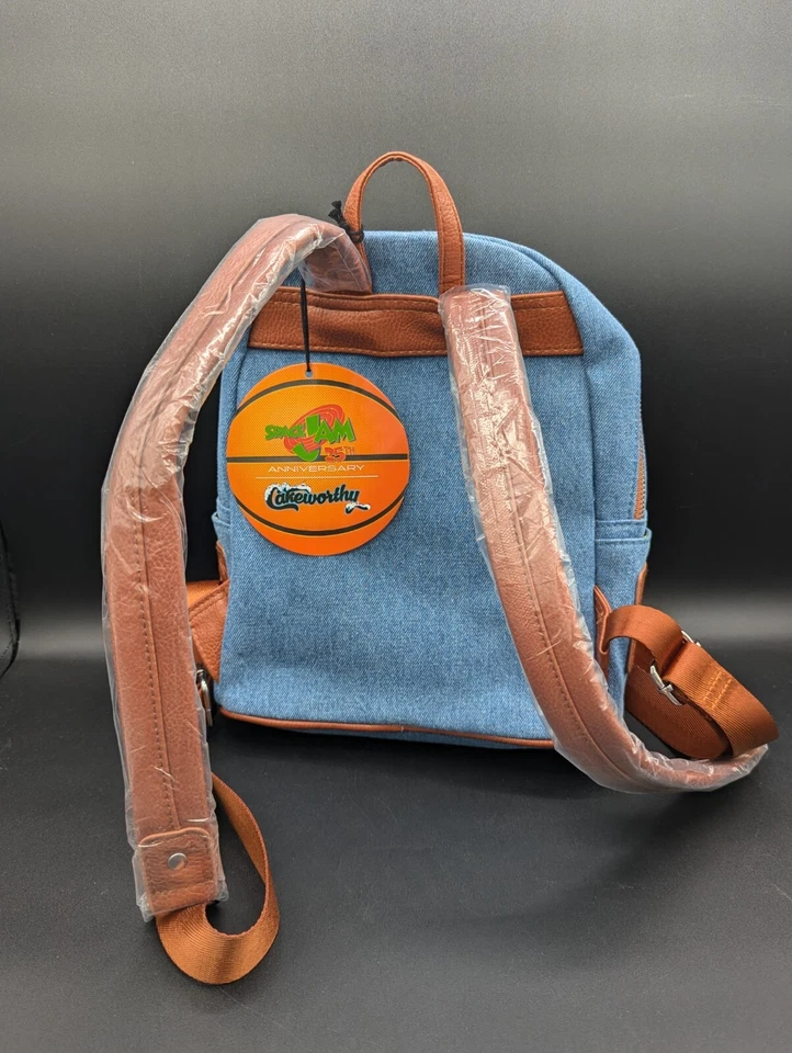 Mini Mochila Space Jam Denim Monstars Cakeworthy Aliens Años 90 Looney Tunes NUEVA Foto 2 de 4