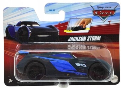JACKSON STORM Pullback Disney Cars Mattel Auto Vehicle Toy 10 cm