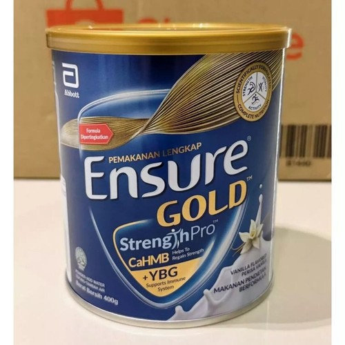 1 X 400g Abbott EnsureGold Gold Milk Powder Vanilla Flavored New - Picture 3 of 10