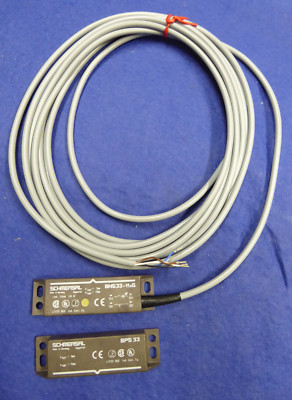 Schmersal Sicherheits Sensor Magnet BPS 33 + BNS 33-11ZG 5,0m, 4-polig