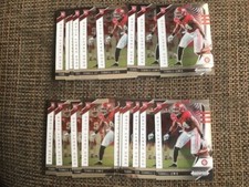 Lot (19) TERRELL LEWIS 2020 Panini Prizm Draft Picks base rookie cards Alabama