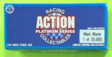 1996 Action Platinum Series Mark Martin 1/64 Ford /20000 Vintage HOF
