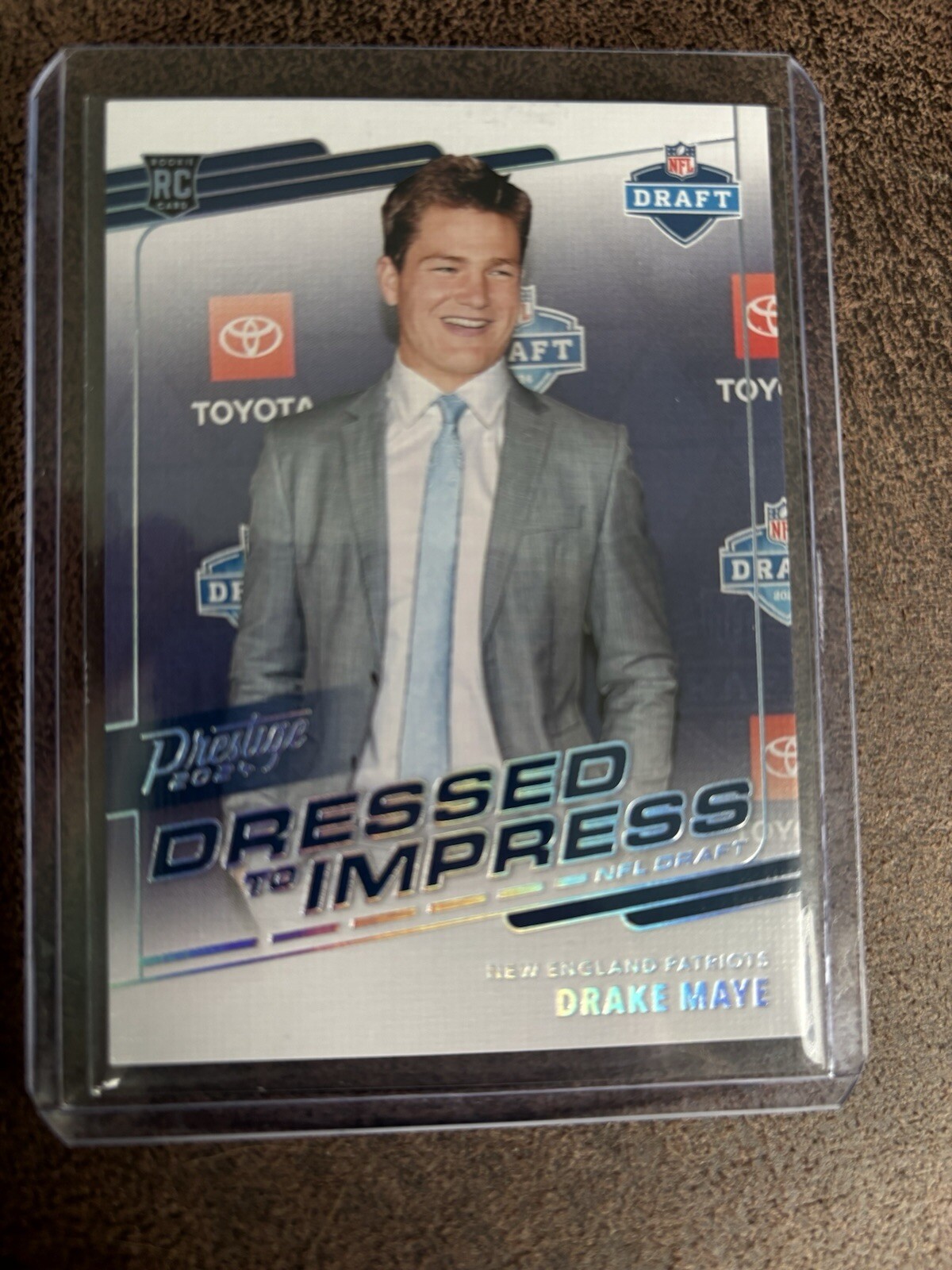 Drake Maye - 2024 Prestige #DTI-DME - Dressed to Impress - Case Hit