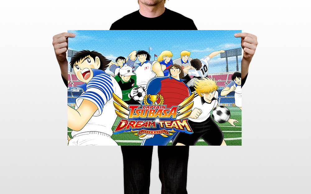 Captain Tsubasa Rise Of New Football Game Wall Art Home Decor