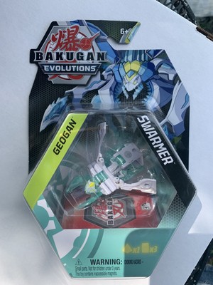 Bakugan Evolutions Geogan Swarmer White Green New In Box