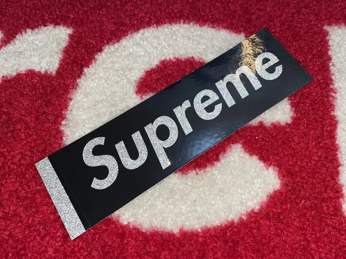 Supreme Felt Box Logo Stickers | Spring Summer 2017 | Supreme Stickers