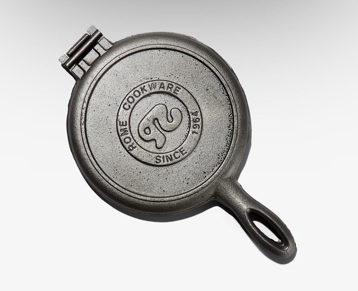 ROME OLD FASHIONED WAFFLE IRON ローム Amazon.com: Rome's #1100 Old Fashioned Waffle Iron, Cast